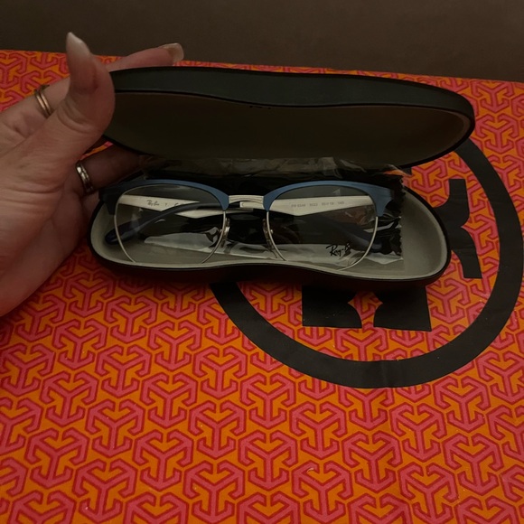 Ray-Ban Blue and Silver Glasses - Picture 2 of 11
